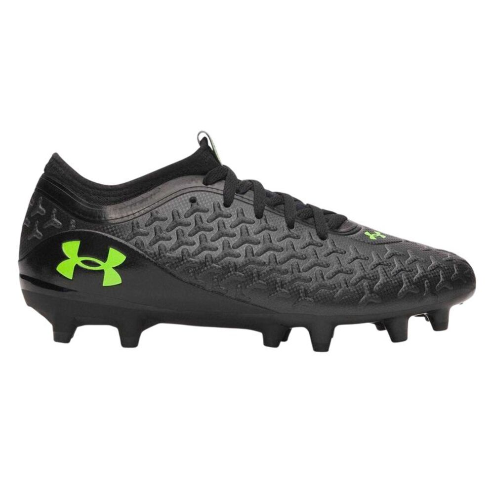 Under Armour Womens/Ladies Magnetico Firm Ground Football Boots / Black/Green